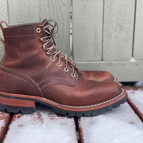 Nicks Lace Up Heritage in Italian Brown Cypress