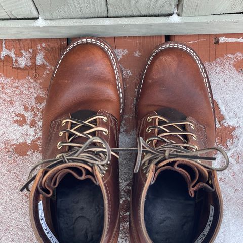 Nicks Lace Up Heritage in Italian Brown Cypress
