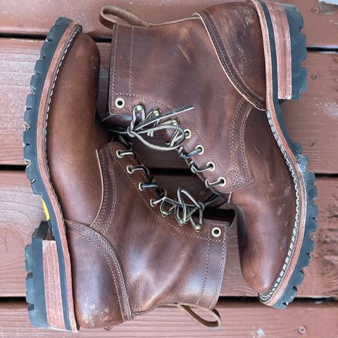 Nicks Lace Up Heritage in Italian Brown Cypress