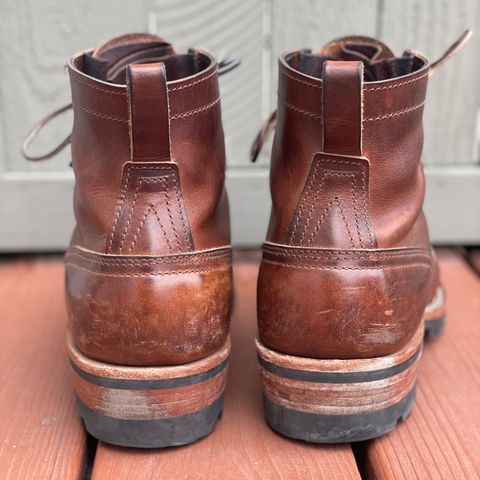 Nicks Lace Up Heritage in Italian Brown Cypress