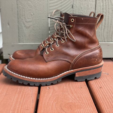 Nicks Lace Up Heritage in Italian Brown Cypress