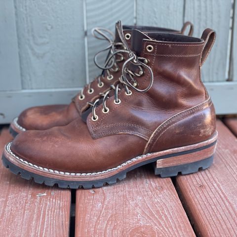 Nicks Lace Up Heritage in Italian Brown Cypress