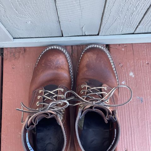 Nicks Lace Up Heritage in Italian Brown Cypress