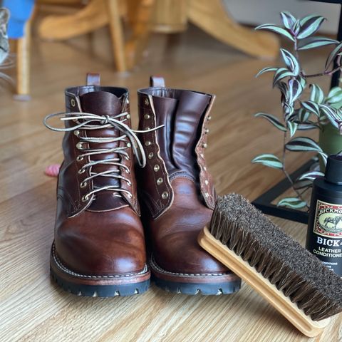 Nicks Lace Up Heritage in Italian Brown Cypress