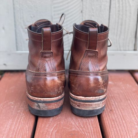 Nicks Lace Up Heritage in Italian Brown Cypress