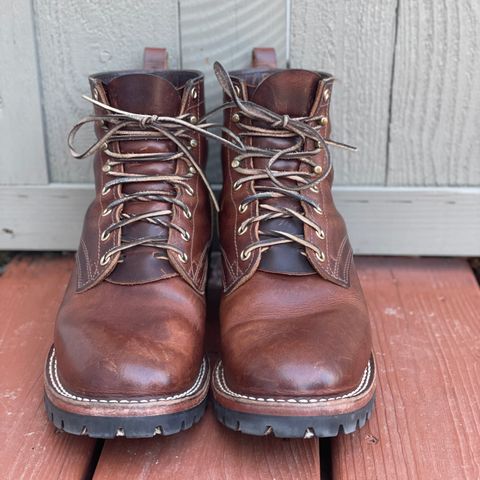 Nicks Lace Up Heritage in Italian Brown Cypress