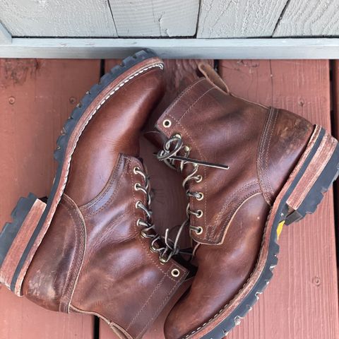 Nicks Lace Up Heritage in Italian Brown Cypress