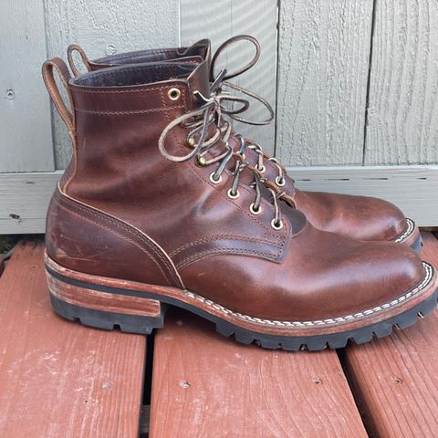 Nicks Lace Up Heritage in Italian Brown Cypress
