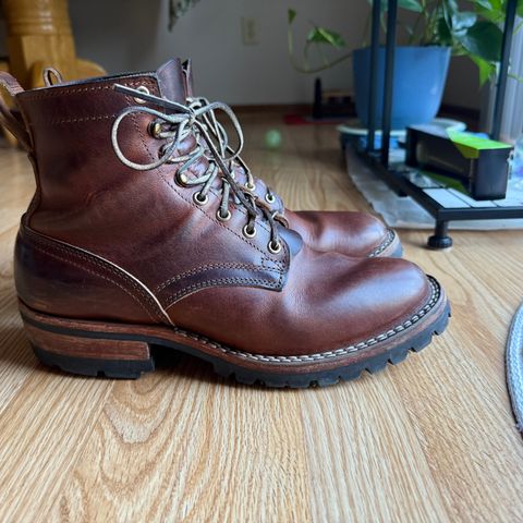 Nicks Lace Up Heritage in Italian Brown Cypress