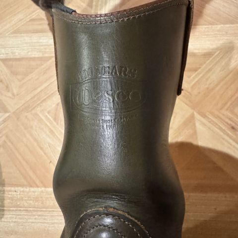 Wesco Morrison in Horween Green Chromexcel