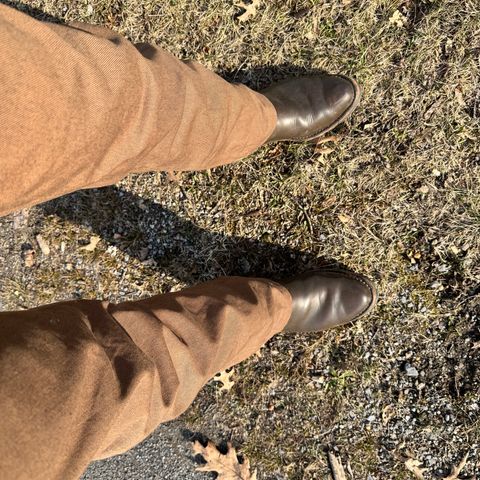 Wesco Morrison in Horween Green Chromexcel