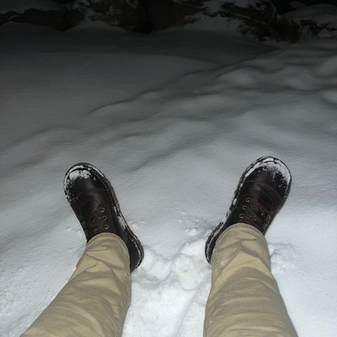 View photo of Jim Green African Ranger Barefoot Boot in Houston Brown