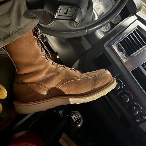 White's Perry 8" Select in Seidel Natural Double Shot