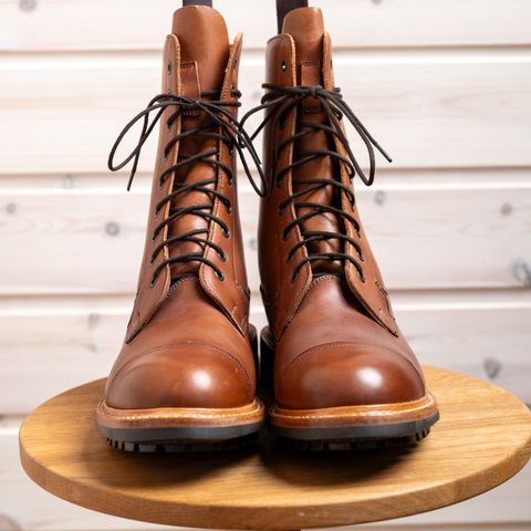 Tricker's Lucia Super Boot in Tanneries Haas Gold