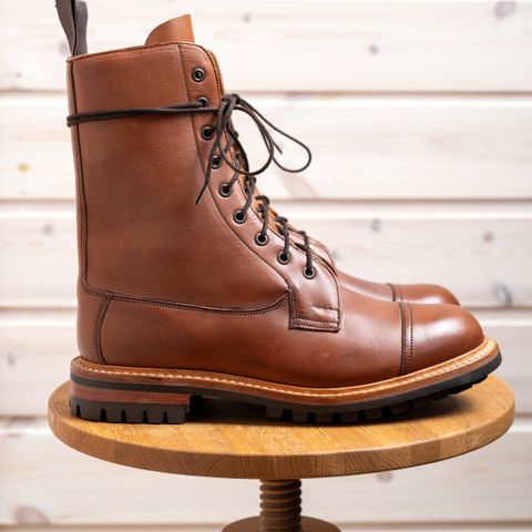 Tricker's Lucia Super Boot in Tanneries Haas Gold