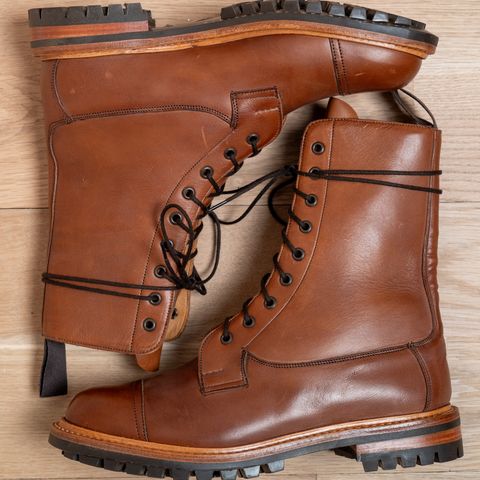 Tricker's Lucia Super Boot in Tanneries Haas Gold