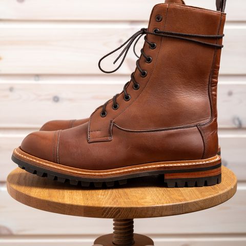 Tricker's Lucia Super Boot in Tanneries Haas Gold