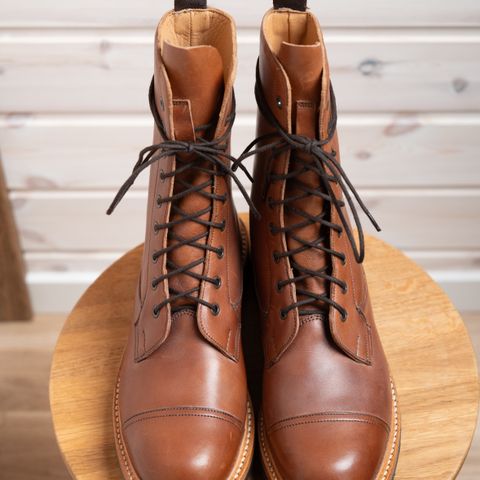 Tricker's Lucia Super Boot in Tanneries Haas Gold