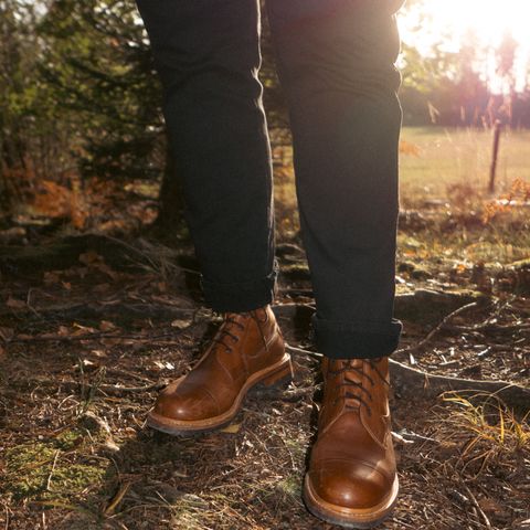 Tricker's Lucia Super Boot in Tanneries Haas Gold