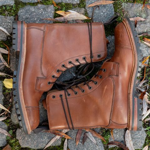 Tricker's Lucia Super Boot in Tanneries Haas Gold