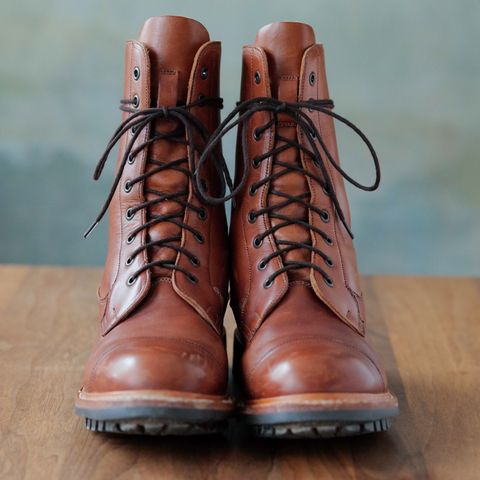 Tricker's Lucia Super Boot in Tanneries Haas Gold