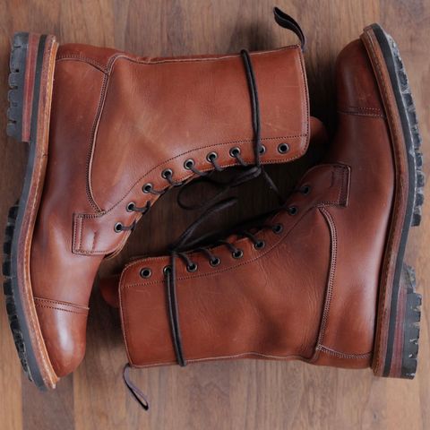 Tricker's Lucia Super Boot in Tanneries Haas Gold