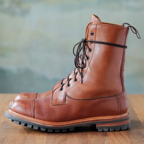 Tricker's Lucia Super Boot in Tanneries Haas Gold