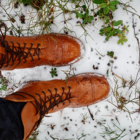 Tricker's Lucia Super Boot in Tanneries Haas Gold