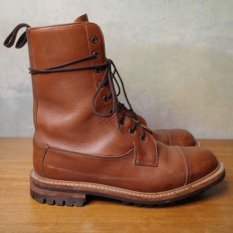 Tricker's Lucia Super Boot in Tanneries Haas Gold
