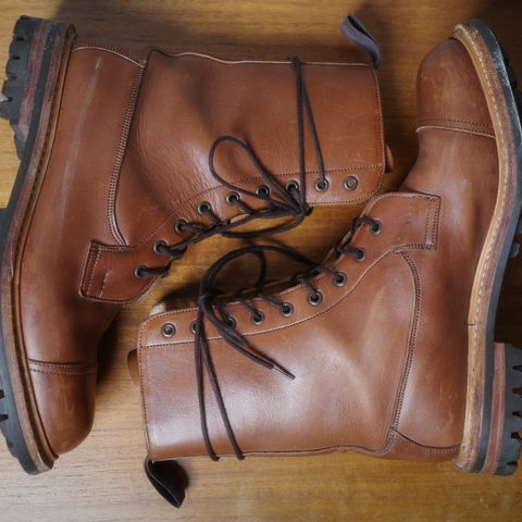 Tricker's Lucia Super Boot in Tanneries Haas Gold