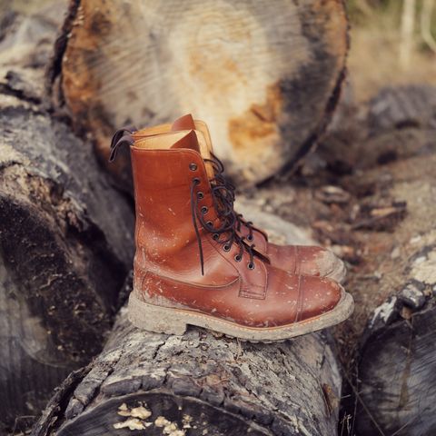 Tricker's Lucia Super Boot in Tanneries Haas Gold