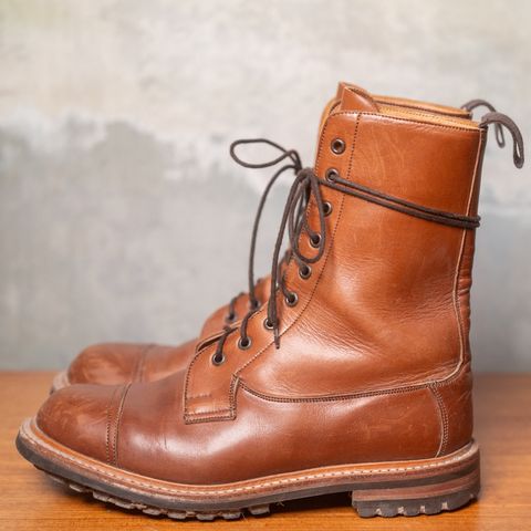 Tricker's Lucia Super Boot in Tanneries Haas Gold