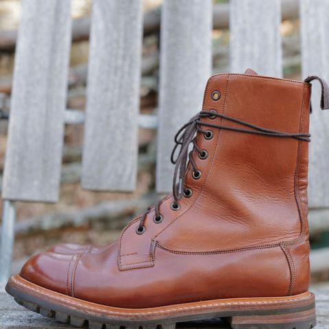 Tricker's Lucia Super Boot in Tanneries Haas Gold