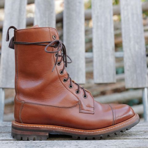 Tricker's Lucia Super Boot in Tanneries Haas Gold