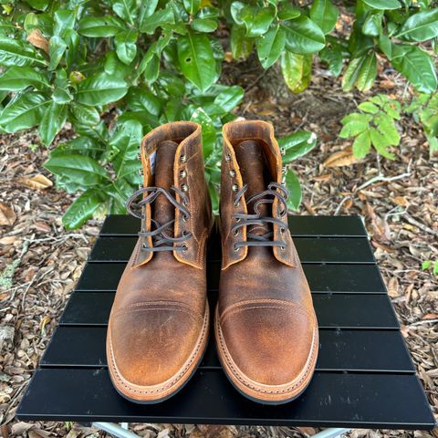 Parkhurst The Richmond in C.F. Stead Wheatbuck Waxy Commander Suede
