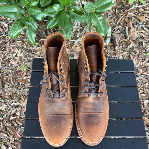 Parkhurst The Richmond in C.F. Stead Wheatbuck Waxy Commander Suede