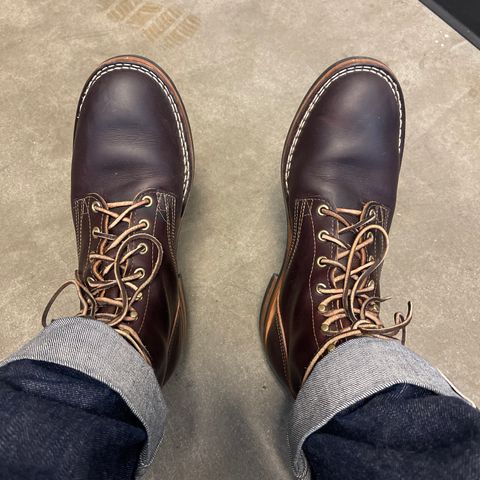 Nicks Free Range in Wickett & Craig Burgundy Double Stuffed