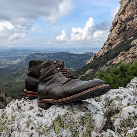 View photo of Grant Stone Diesel Boot in Incas Jungle Kangaroo