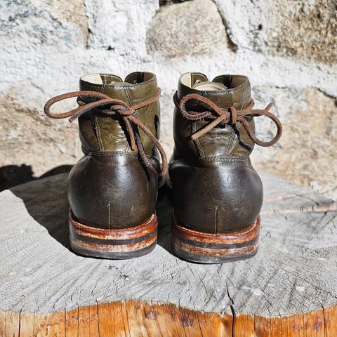 View photo of Grant Stone Diesel Boot in Incas Jungle Kangaroo