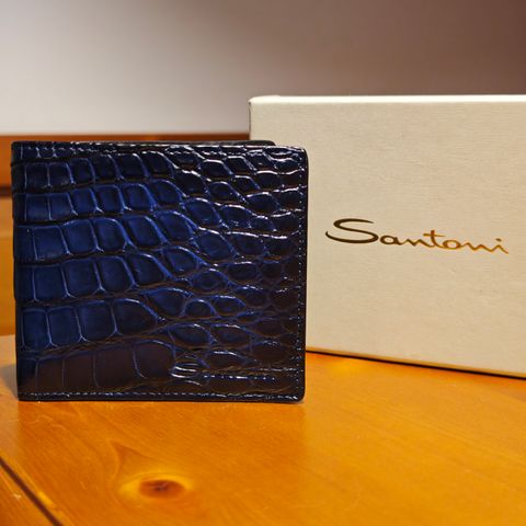 Santoni Portafoglio in Crocodile