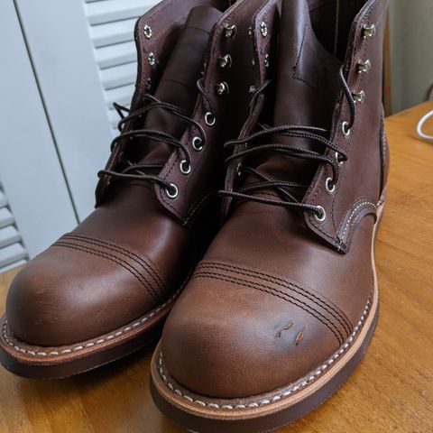Red Wing Iron Ranger in S.B. Foot Amber Harness