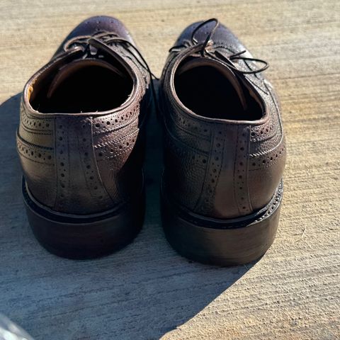 View photo of Johnston & Murphy Wingtip in Horween Football