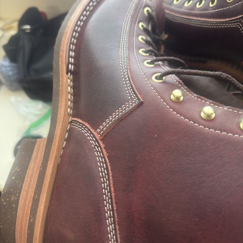 Frank's Monkey Boot in Horween Russet English Dublin