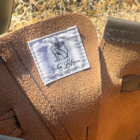 John Lofgren Wabash Engineer Boots in Badalassi Carlo Grigio Minerva Liscio