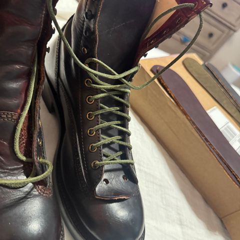 John Lofgren Donkey Puncher Boots in Badalassi Carlo Bone Minerva Liscio