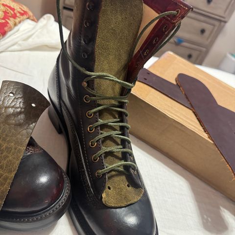 John Lofgren Donkey Puncher Boots in Badalassi Carlo Bone Minerva Liscio
