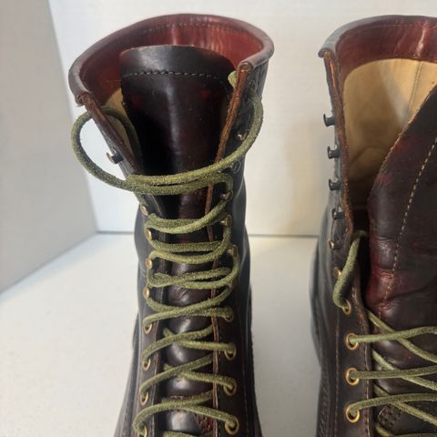 John Lofgren Donkey Puncher Boots in Badalassi Carlo Bone Minerva Liscio