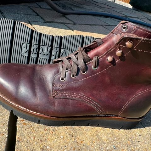 View photo of Wolverine 1000 Mile in Horween Color 8 Chromexcel