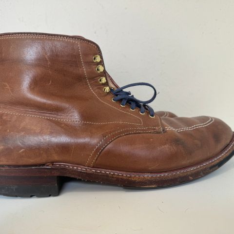 View photo of Alden Indy Boot in Horween Natural Chromexcel