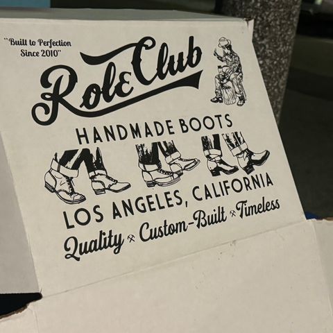 Role Club Engineer Boots in Maryam Toscanello TPR Horsebutt
